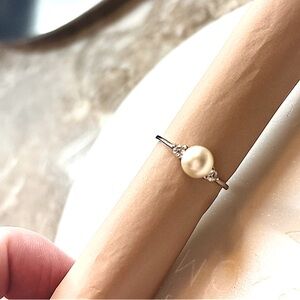 Pearl ring size:5